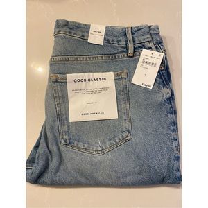 NWT Good American “Good Classic” Jeans. Size 14.